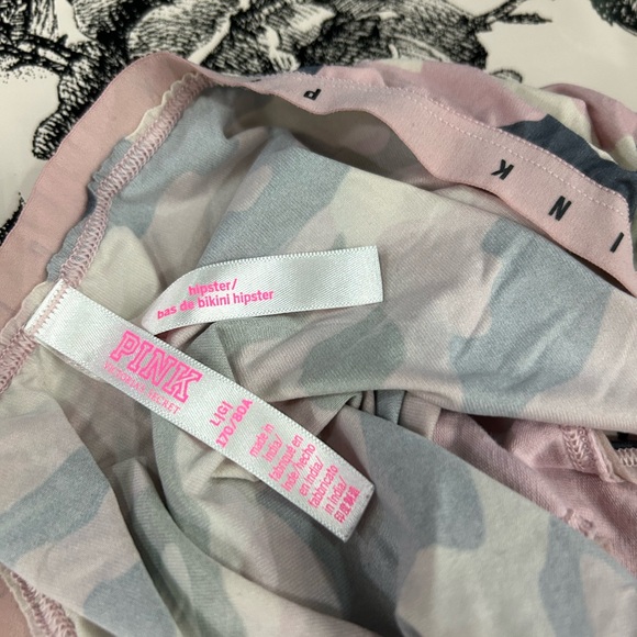 NWOT Victoria’s Secret PINK Hipster Panty SIZE L - Picture 3 of 3